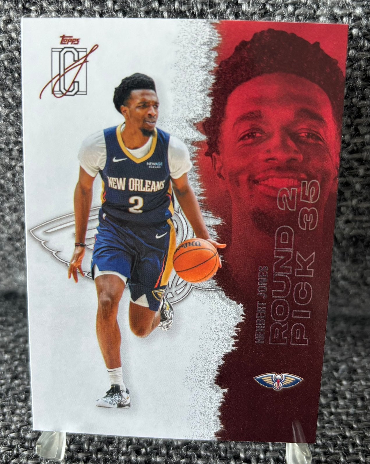 Herbert Jones New Orleans Pelicans Topps Signature Class NBA, Ophalen of Verzenden, Nieuw, Plaatje