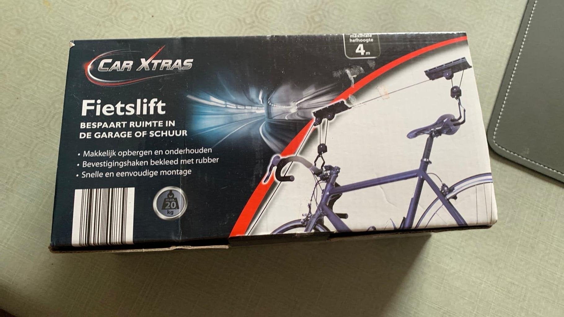 Fietslift voor in garage of schuur, Ophalen of Verzenden, Zo goed als nieuw