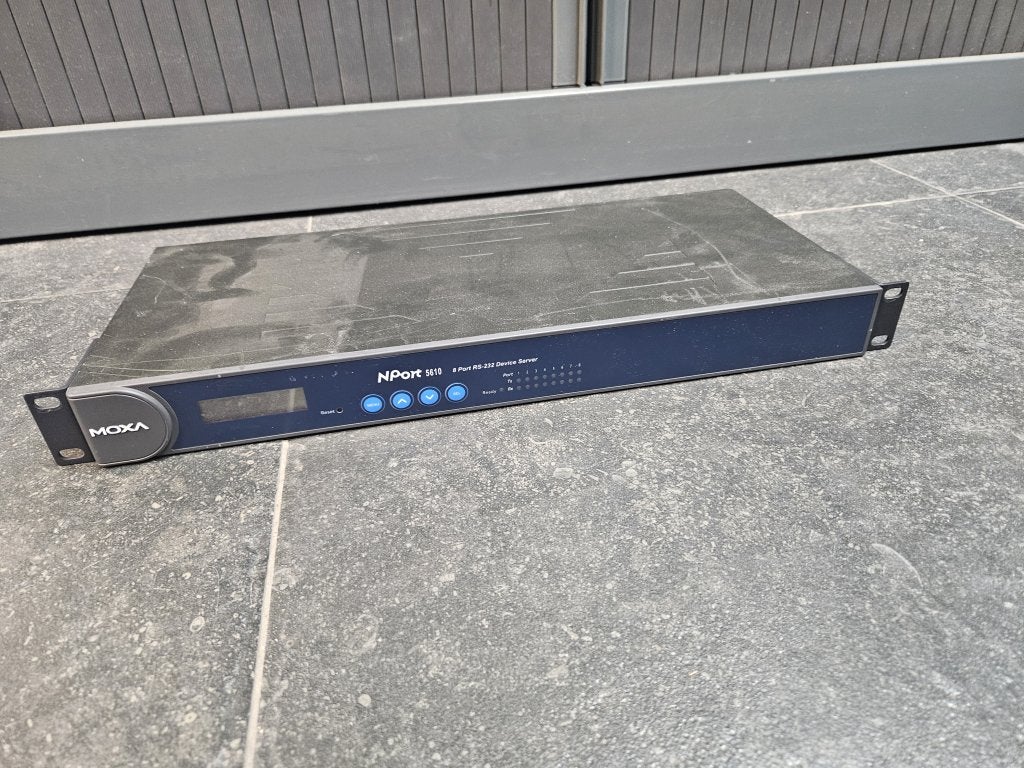 Moxa Nport 5610 8 port RS-232 Device driver / apparaat serv, Niet ingevuld, Gebruikt, Niet ingevuld, Niet ingevuld