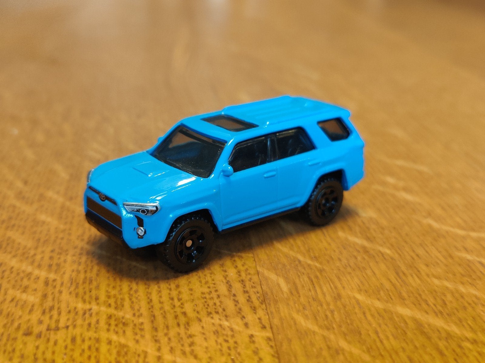 Matchbox Toyota 4Runner BLAUW, Ophalen of Verzenden, Zo goed als nieuw, Auto