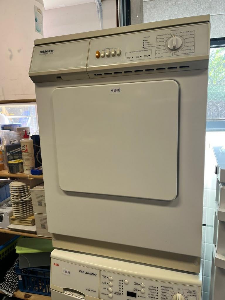 Miele Novotronic 1436 Droger - Betrouwbaar en Efficiënt, Witgoed en Apparatuur, Wasdrogers, Gebruikt, Condens, Voorlader, 6 tot 8 kg