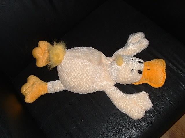ANNA CLUB PLUSH EEND DAFFY DUCK LIGGEND ZACHTE, Kinderen en Baby's, Ophalen of Verzenden, Nieuw, Overige typen