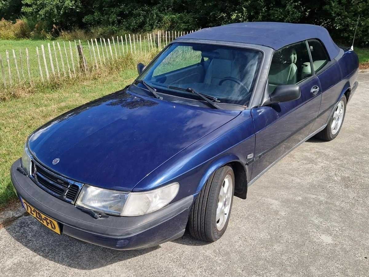 1995 Saab 900 Cabrio 2.0 Turbo SE Personenauto, Voorwielaandrijving, Gebruikt, 4 cilinders, Cabriolet
