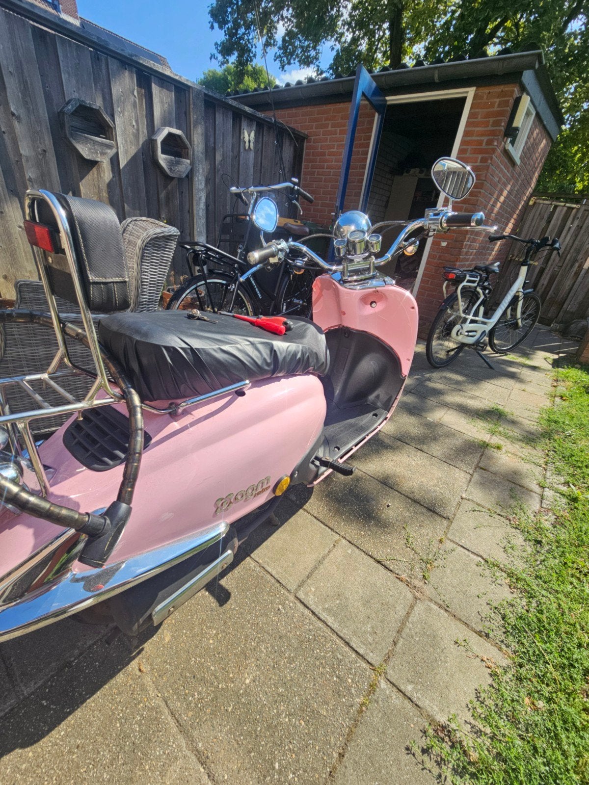 agm retro met contactslotprobleem, Fietsen en Brommers, Ophalen of Verzenden, Gebruikt, Overige typen, Overige merken