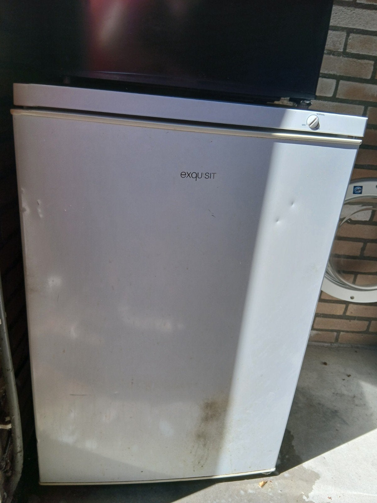 Exquisit vriezer met 3 lades - Gebruikt, Witgoed en Apparatuur, Koelkasten en IJskasten, Gebruikt, 75 tot 100 liter, Met aparte vriezer