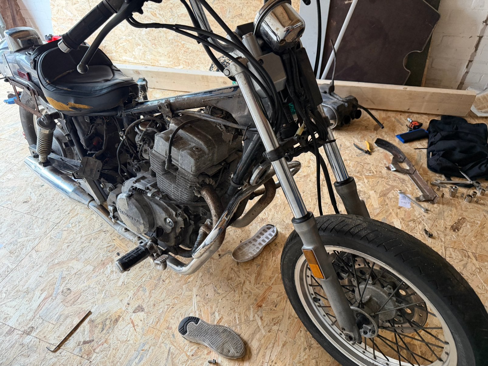 Honda CMX rebel 450, loop/sloop, Ophalen, Gebruikt
