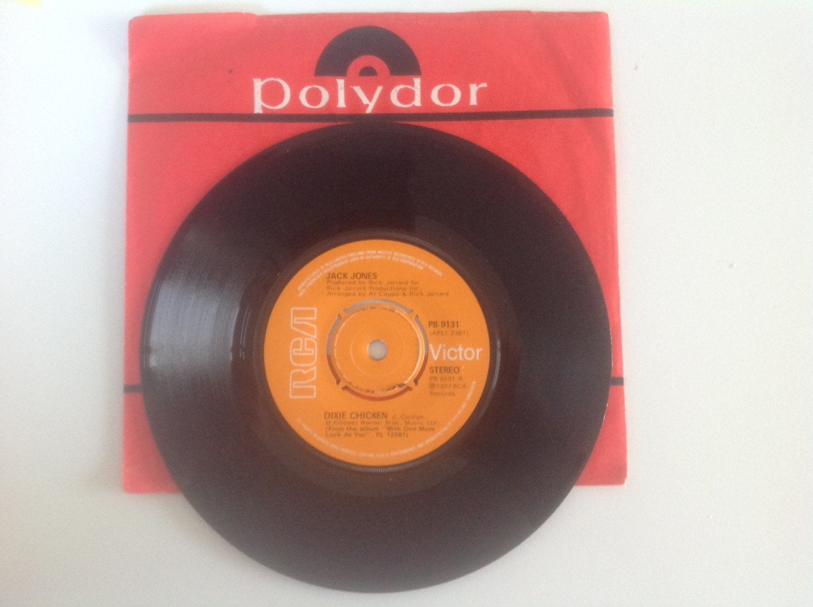Jack Jones Dixie Chicken en  Belonging single, Ophalen of Verzenden, Zo goed als nieuw, 12 inch