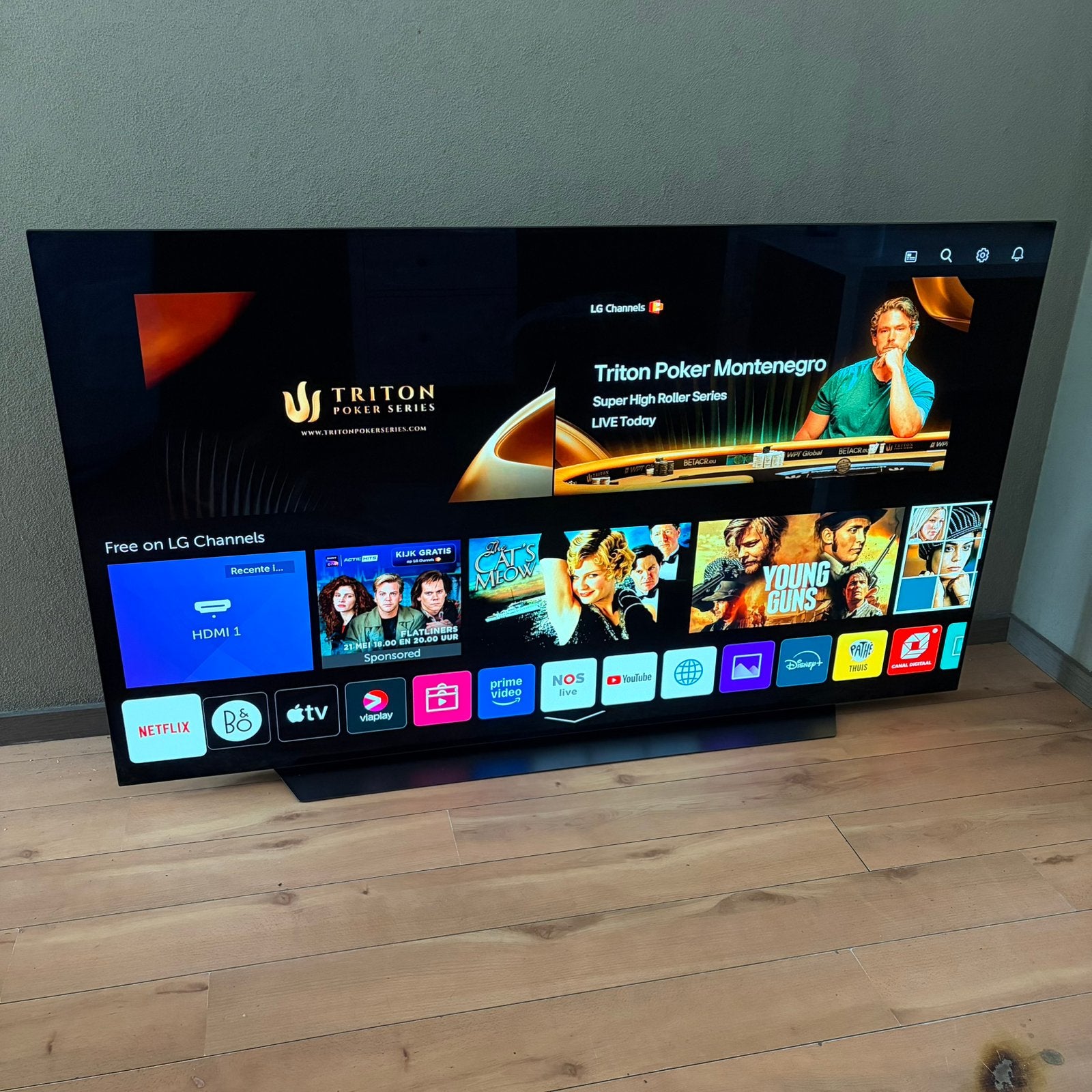 77 inch LG Oled 4k Televisie, Audio, Tv en Foto, Televisies, Ophalen of Verzenden, Zo goed als nieuw, 100 cm of meer, OLED
