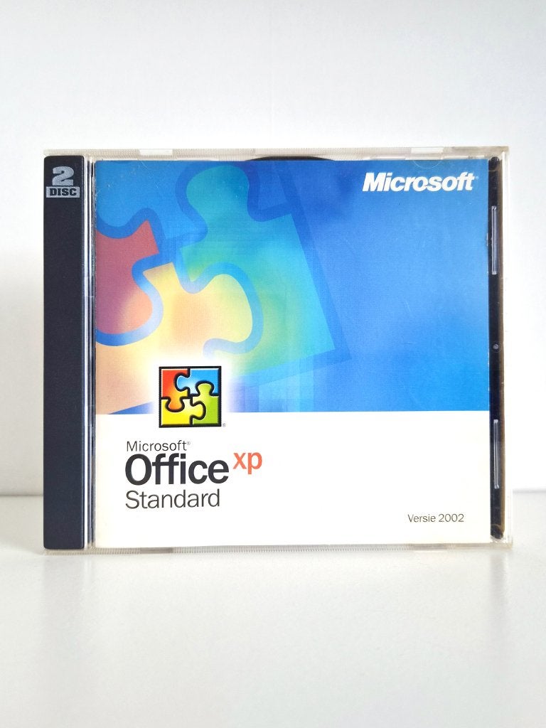 Microsoft Office XP Standard - PC cd-rom, Ophalen of Verzenden, Zo goed als nieuw, Excel, Windows