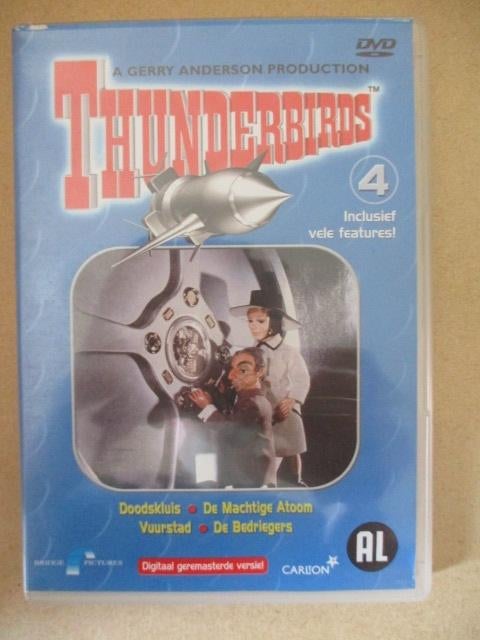 adv10932 thunderbirds dvd 4, Ophalen, Overige figuren, Gebruikt, Overige typen