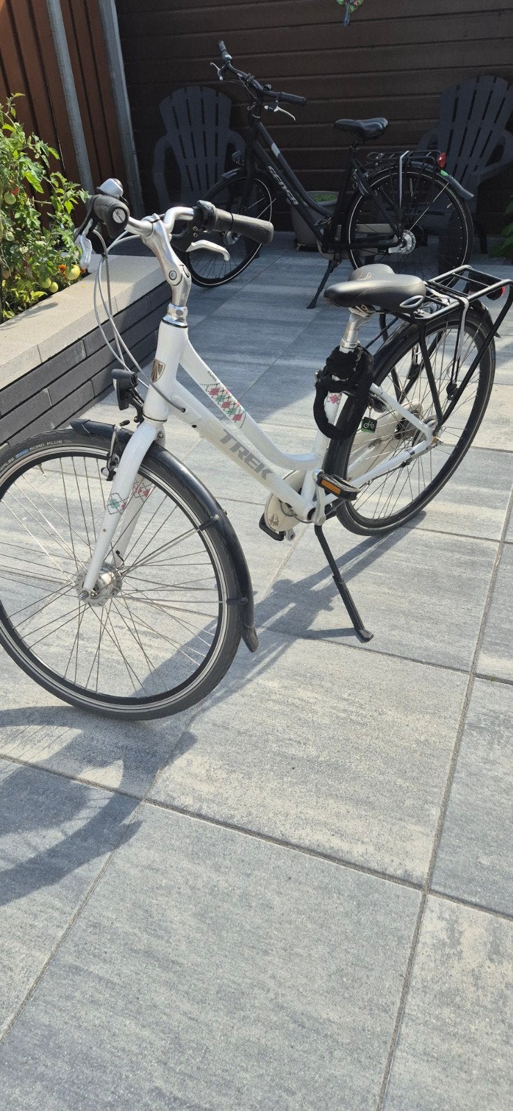 Trek damesfiets met versnellingen en lage instap, Fietsen en Brommers, Velgrem, (Extra) lage instap, Zo goed als nieuw, 50 tot 53 cm