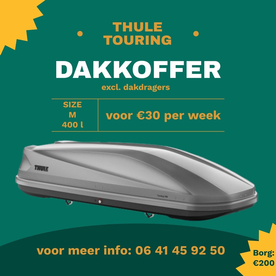 TE HUUR: Thule Touring M €30 pw, Auto diversen, Dakkoffers, Ophalen, Nieuw