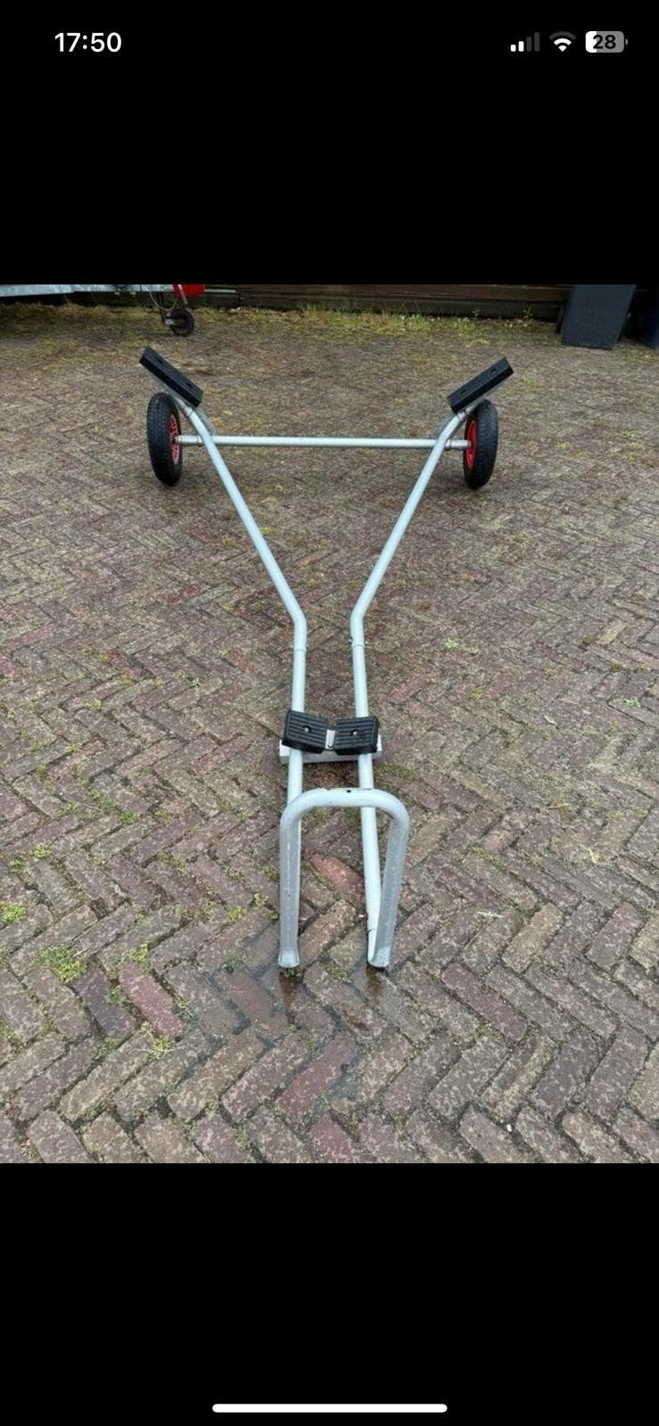 Handige strandtrailer/fietstrailer voor kleine boten, Ophalen, Overige typen