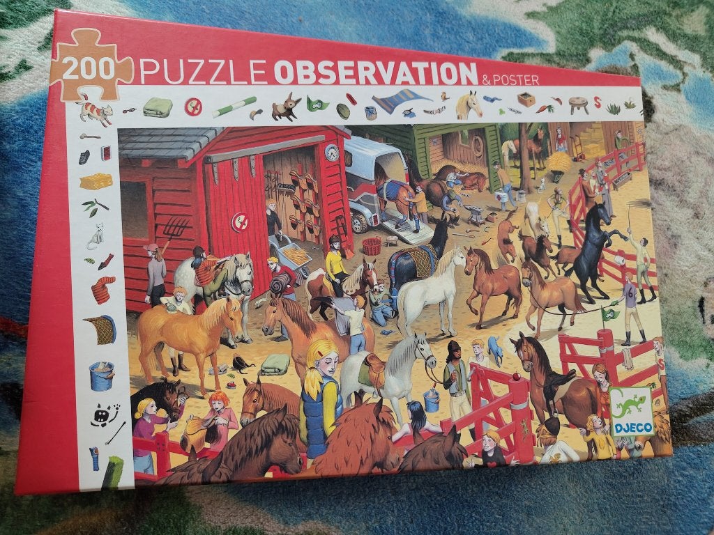 Puzzel 200 stukjes, Ophalen of Verzenden, Minder dan 500 stukjes, Zo goed als nieuw