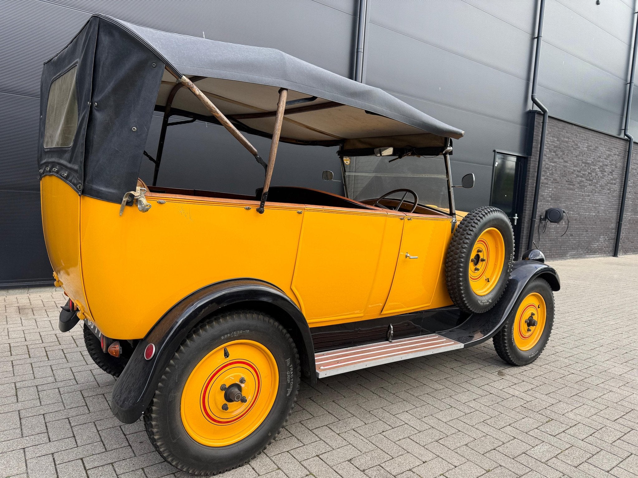 Renault NN 1927 Leer OLDTIMER Verzamelobject Cabrio Rijklaar, foto 6