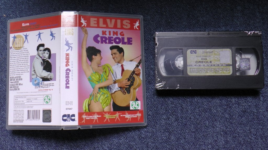Elvis Presley - King Creole originele VHS Videoband nieuw, Cd's en Dvd's, VHS | Film, Muziek, Engels, Alle leeftijden, Ophalen of Verzenden