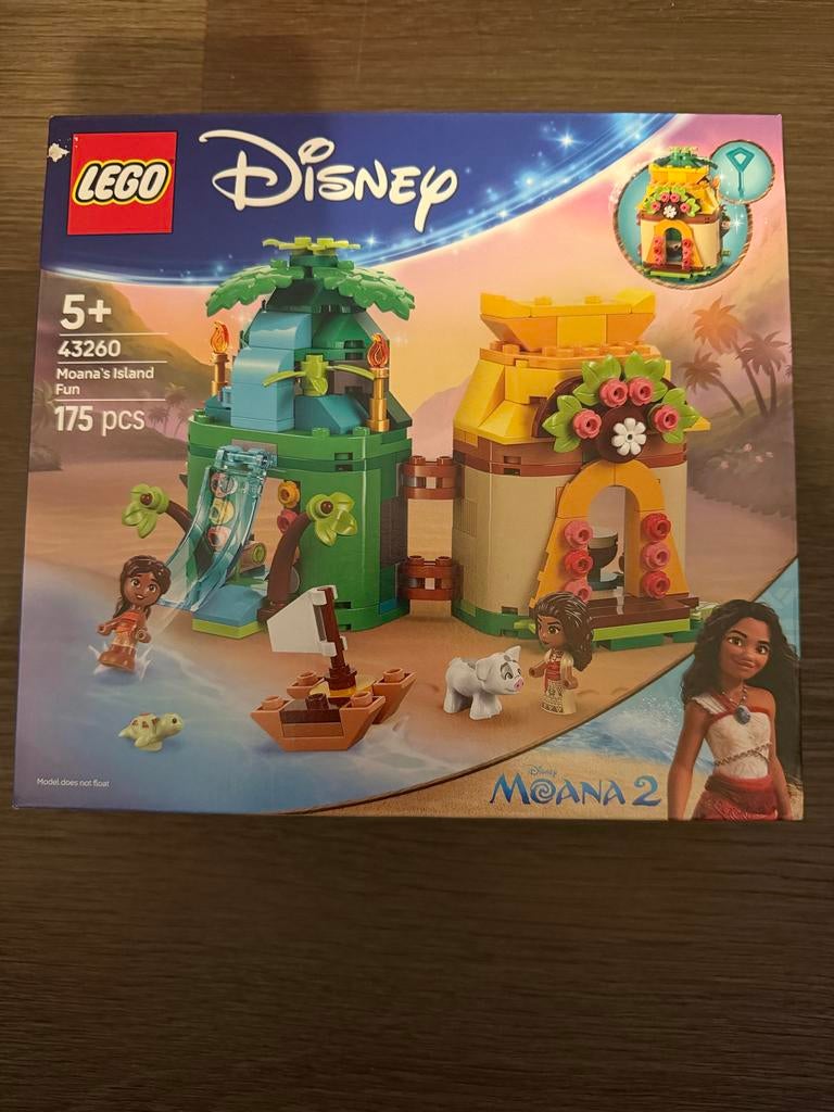 LEGO Disney Moana's Eilandhuis 43260 - Moana 2, Lego, Nieuw, Ophalen of Verzenden, Disney