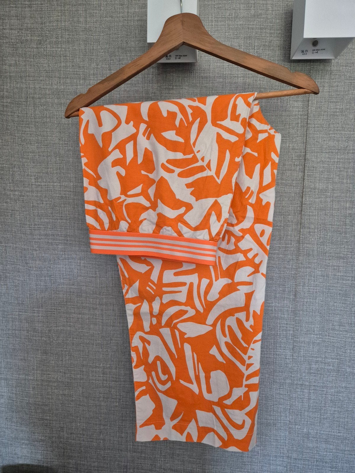 RABE Zomerbroek Katoen Maat 46, Maat 46/48 (XL) of groter, Oranje, Ophalen of Verzenden, RABE