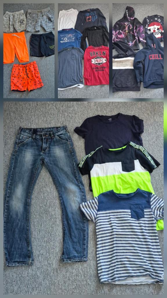 Kledingpakket jongen maat 146/152., Ophalen of Verzenden, Gebruikt, Maat 146