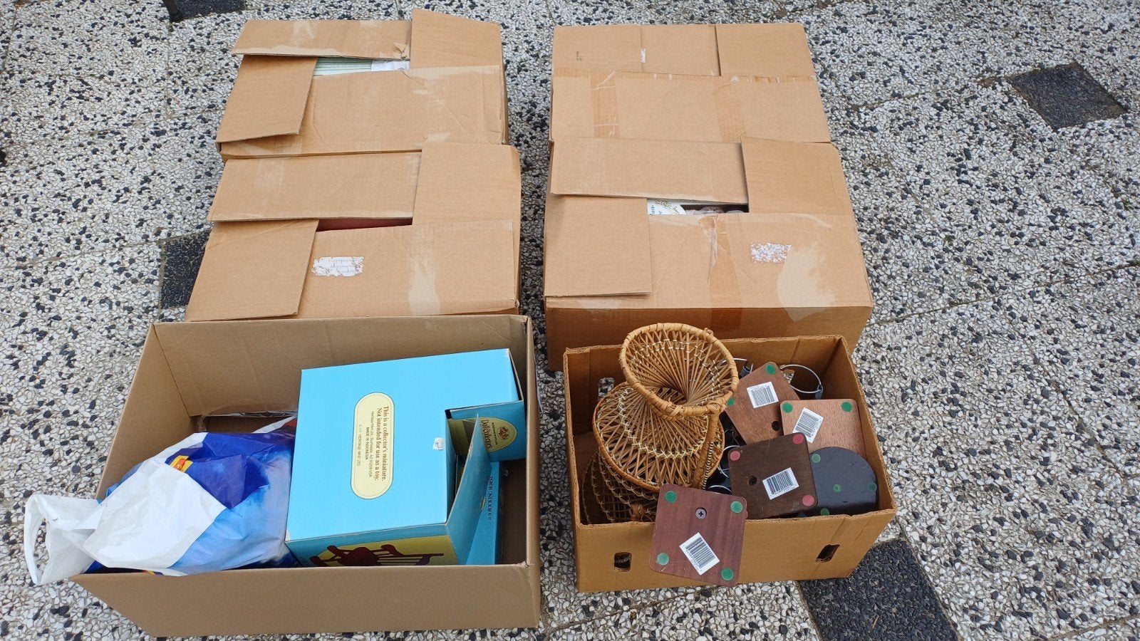 grote partij vintage porselijnen poppen, Verzamelen, Ophalen, Pop