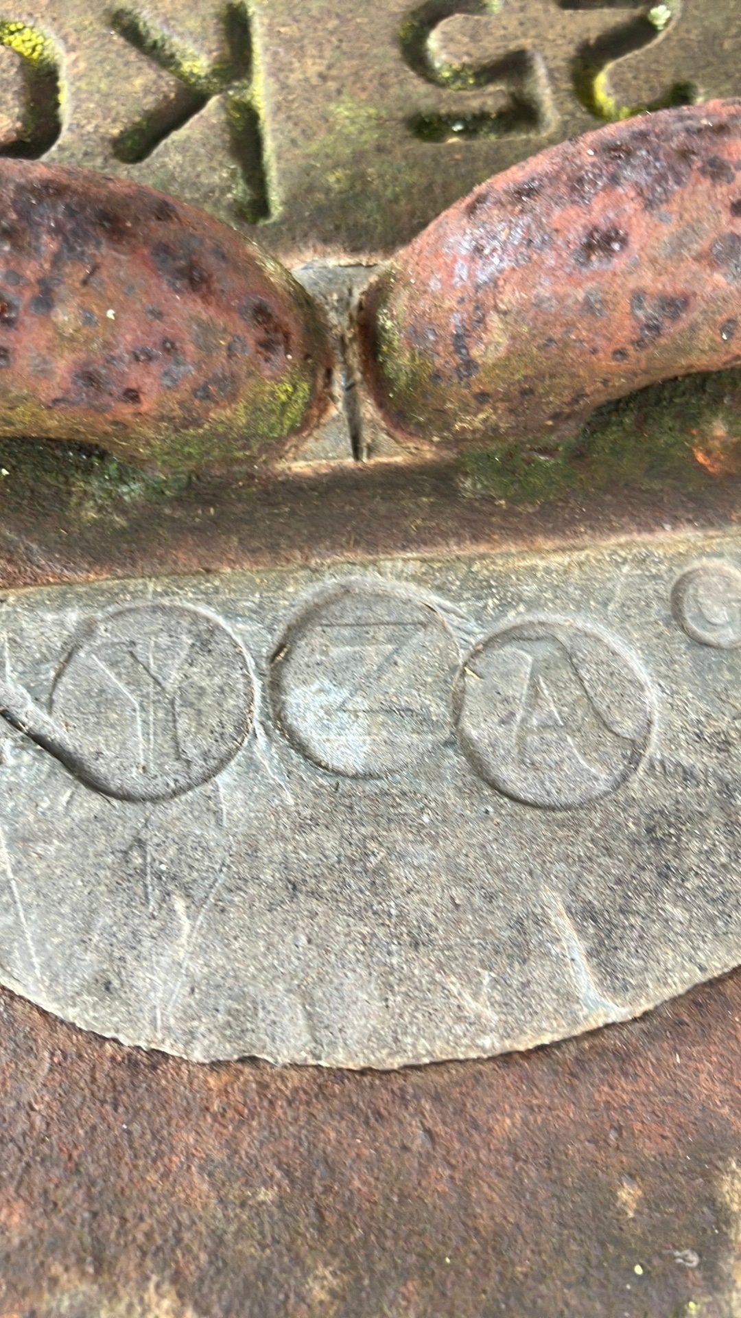 Gewicht steen.   Is van 1868, Ophalen of Verzenden, Zo goed als nieuw