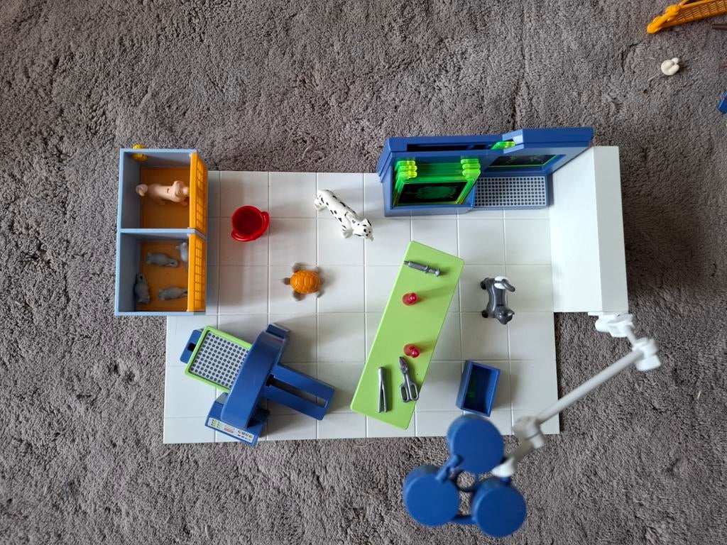 Playmobile dierenarts operatie röntgen, Ophalen of Verzenden, Gebruikt, Complete set