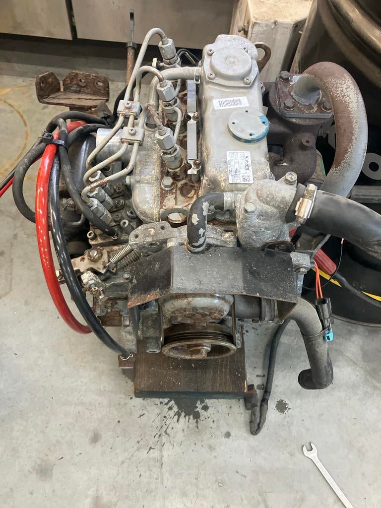 Kubota D722 dieselmotor, Ophalen