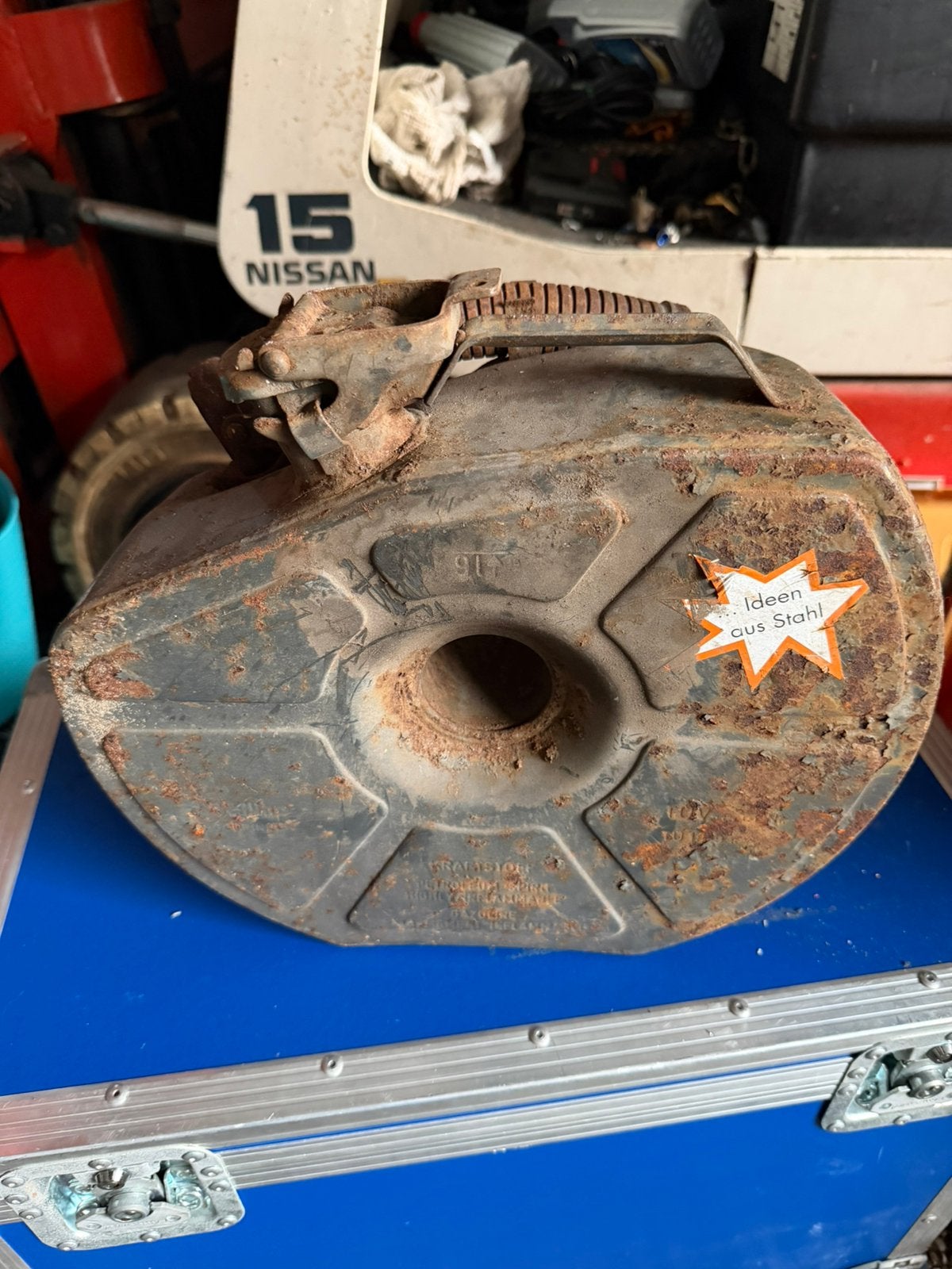 Brandstof tank voor in Reserve wiel, Ophalen of Verzenden, Gebruikt