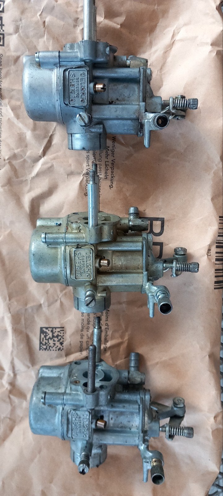 Vespa V50 Carburateur 16.10 3 stuks, Ophalen of Verzenden