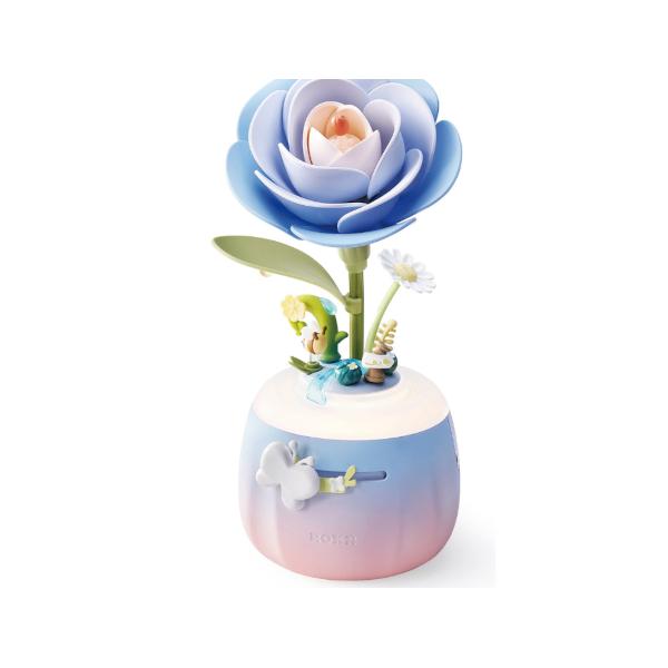 Robotime Starry Camellia Lamp AF01S Bouwpakket Nieuw, Groter dan 1:32, Nieuw, Ophalen of Verzenden, Robotime