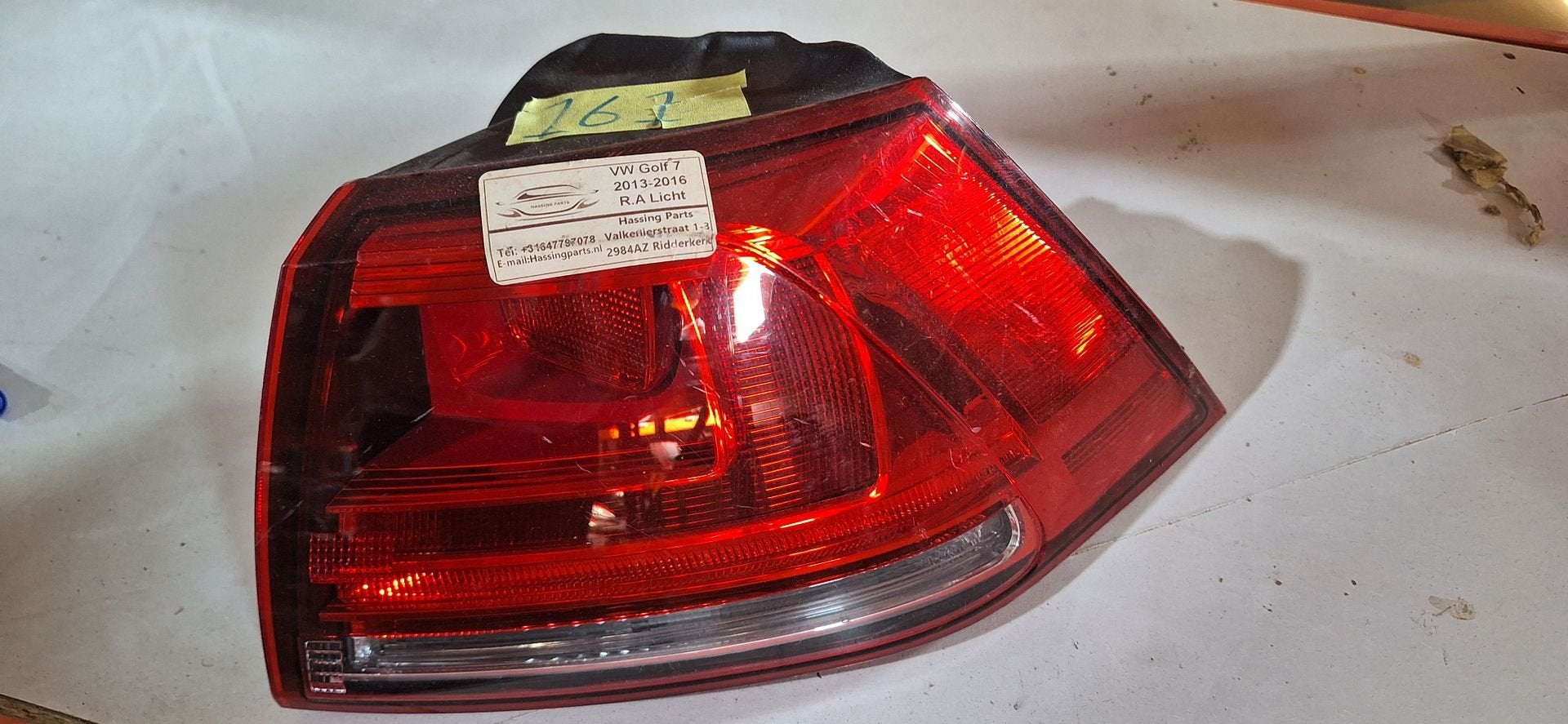 Origineel VW Golf 7 Achterlicht Rechts - Valeo OEM 5G0945096, Auto-onderdelen, Gebruikt, -, -, Ophalen of Verzenden