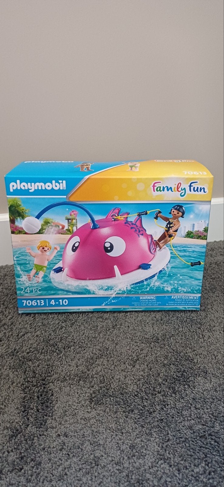 Playmobil Family Fun 70613 Waterscooter met Anglerfish, Ophalen of Verzenden, Nieuw, Jongen of Meisje