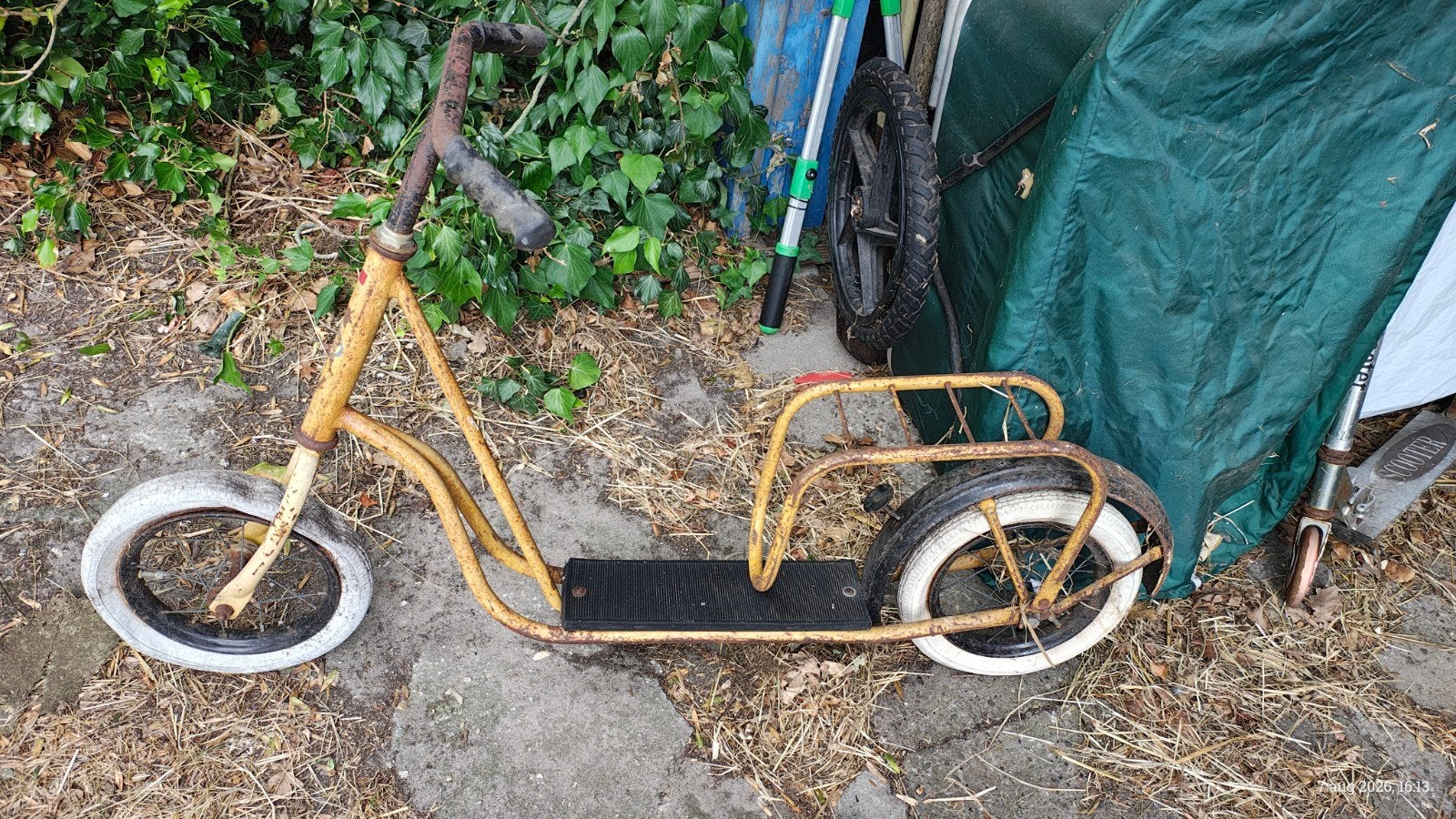 Vintage stepje, Fietsen en Brommers, Steps, Ophalen, Gebruikt, Gewone step