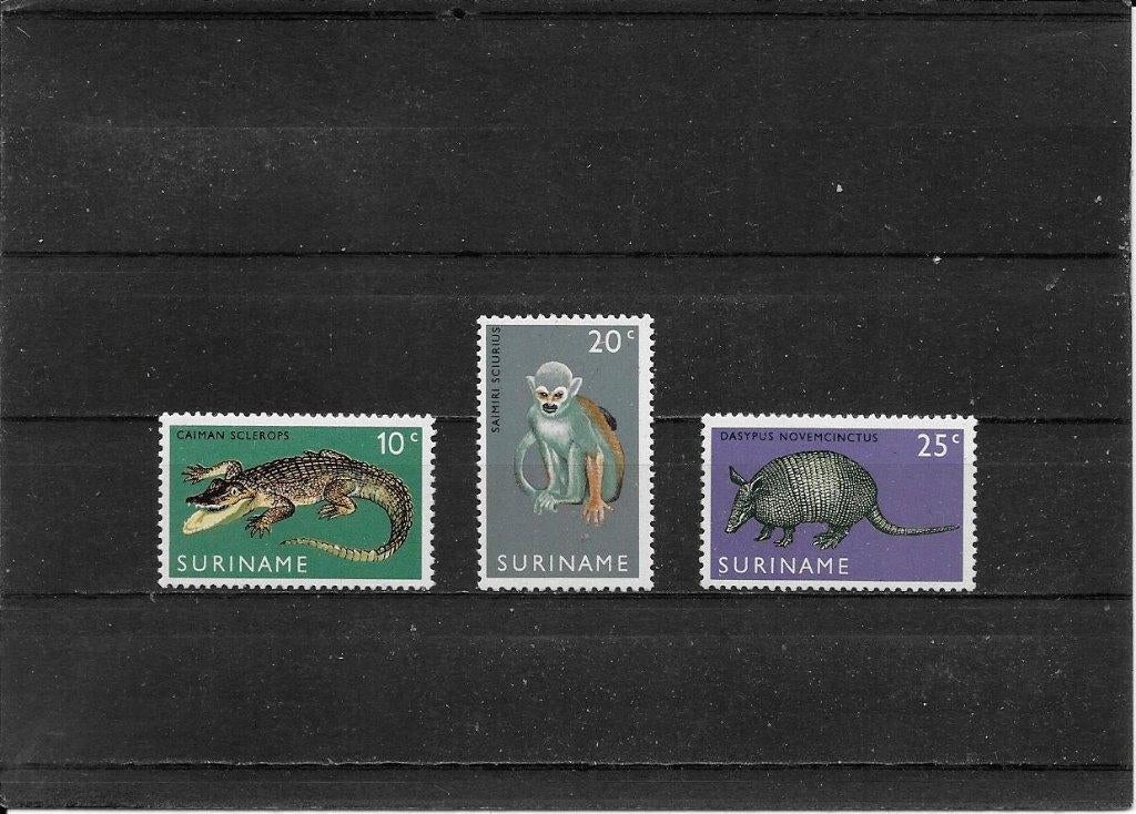 Suriname dierentuin Paramaribo, Ophalen of Verzenden, Postfris