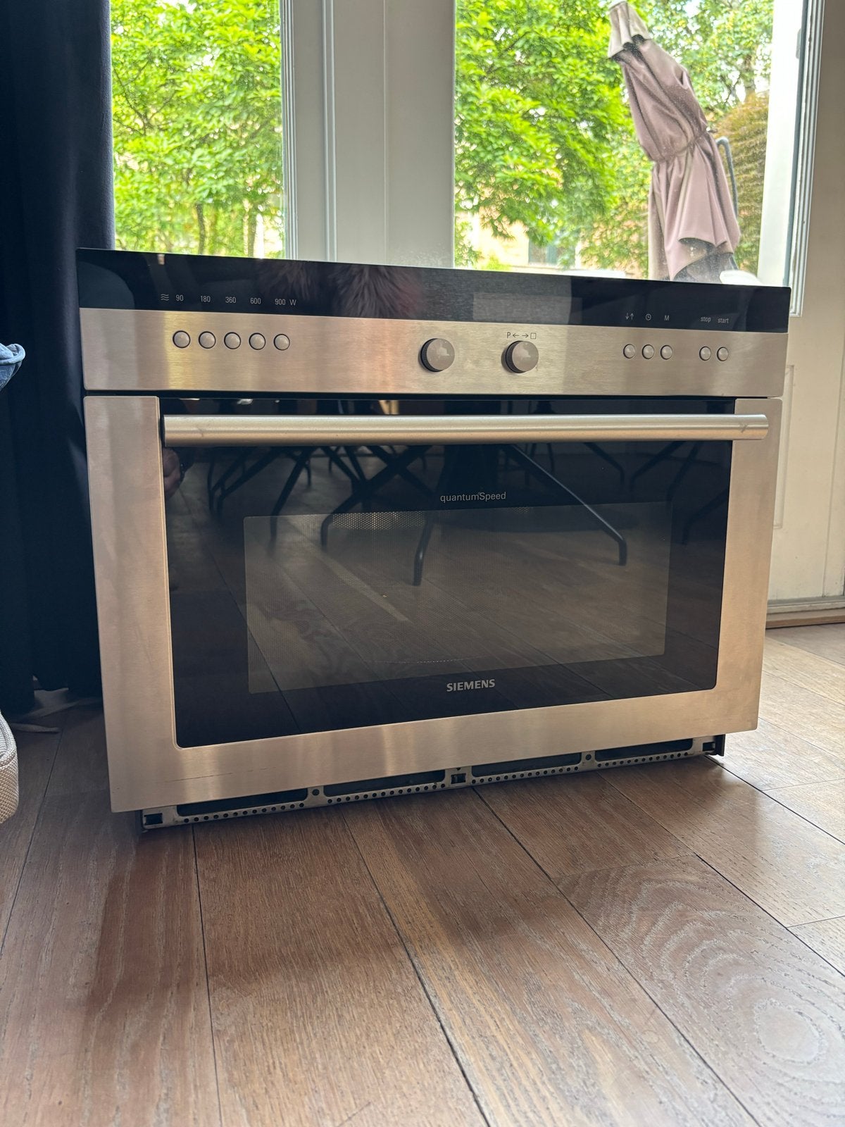 Siemens Quantumspeed Combimagnetron - Inbouw, Witgoed en Apparatuur, Magnetrons, Combimagnetron, Gebruikt, 60 cm of meer, Grill