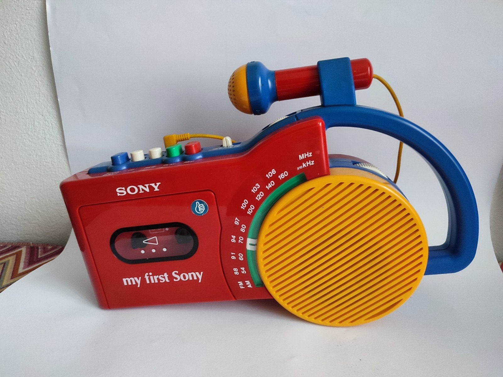 Sony My First Sony Cassette Speler met Microfoon, Ophalen of Verzenden, Gebruikt