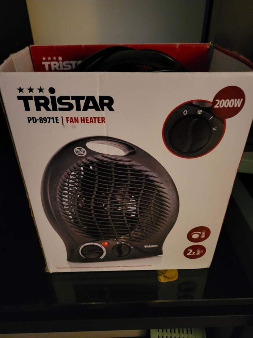 Tristar PD-8971E Ventilator Kachel 2000W, Ophalen