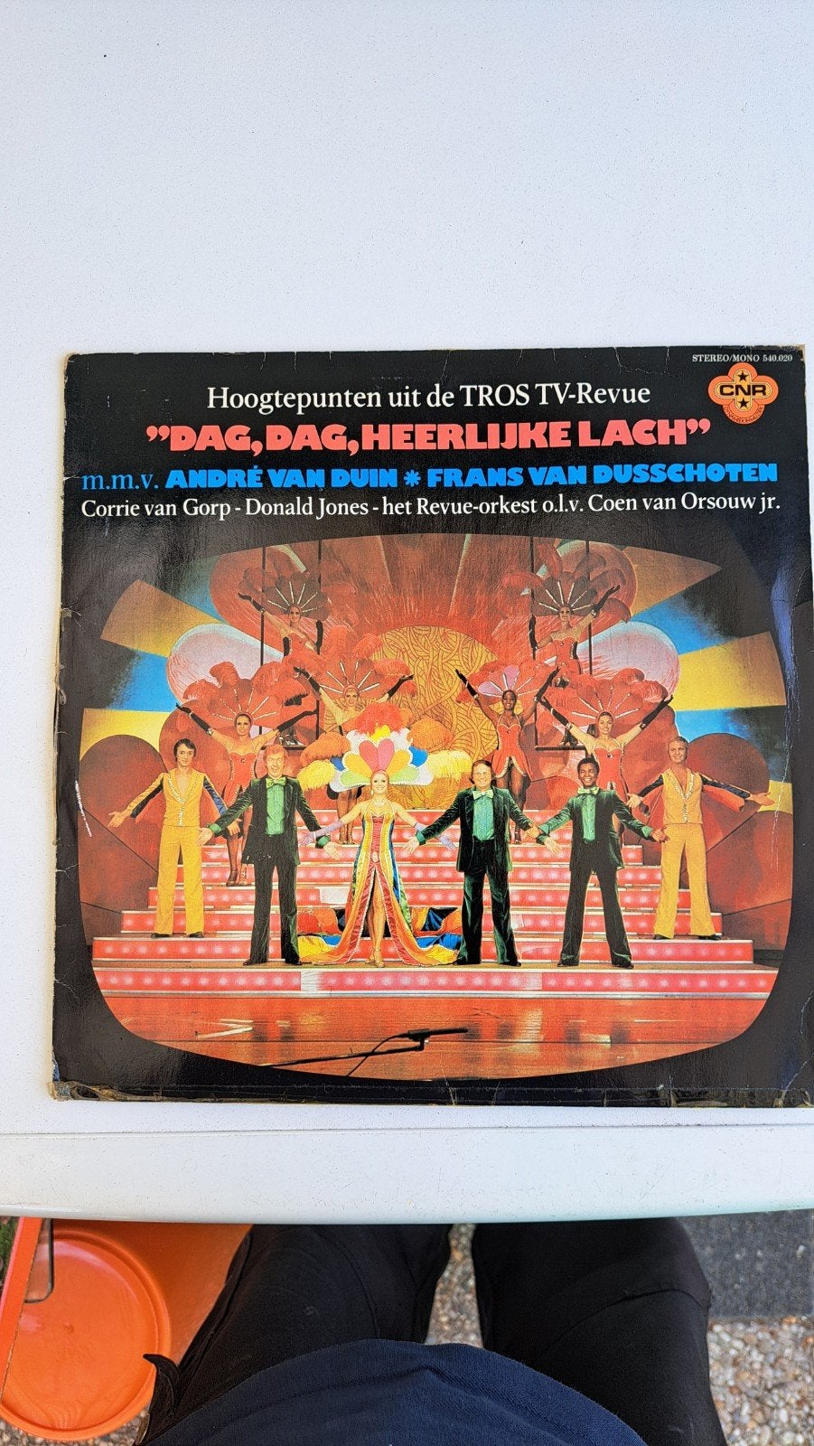 Hoogtepunten uit de TROS TV-Revue "Dag, Dag, Heerlijke Lach", LP, Gebruikt, Cabaret of Kleinkunst, Ophalen of Verzenden