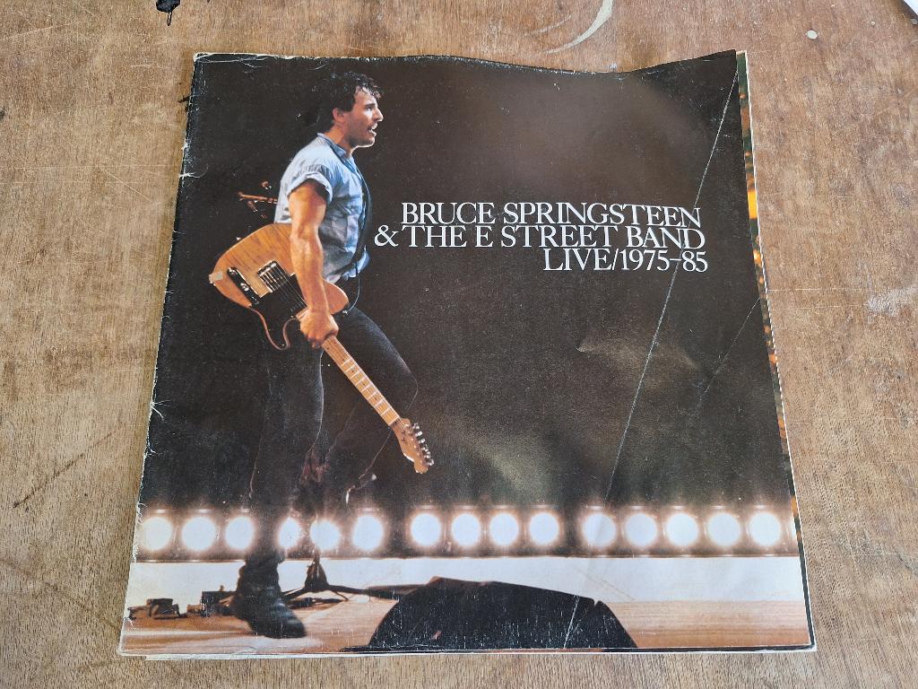Oud Bruce Springsteen Live 1975-1985 tijdschrift uit 1986, Ophalen of Verzenden, Gebruikt, Overige formaten, Poprock