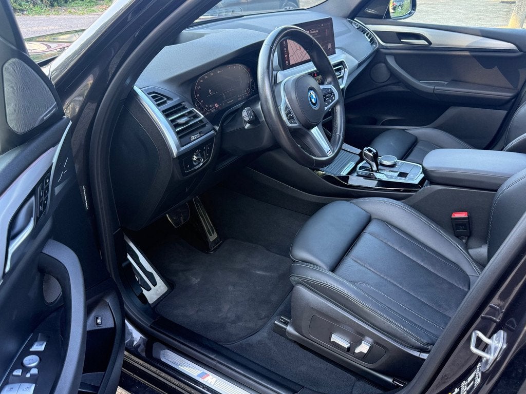 BMW X3 XDrive30e M Sport Pano Harman Kardon Leder Memory ACC, Auto's, Automaat, 1998 cc, Gebruikt, Zwart