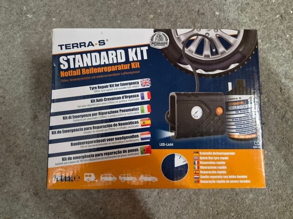 Terra-S Standard Kit: Bandenreparatieset, Ophalen of Verzenden, Nieuw