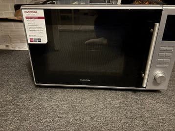 Combi-microwave Inventum MN305C freestanding microwave oven, Combimagnetron, Gebruikt, Ophalen of Verzenden, Draaiplateau