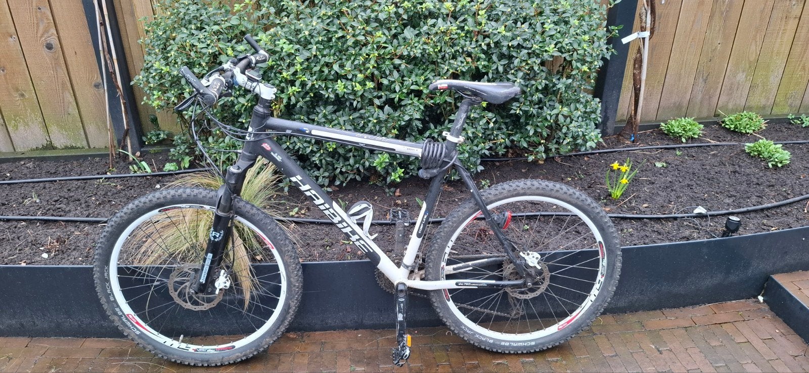 Haibike Mountainbike 3x8 versnellingen, Ophalen