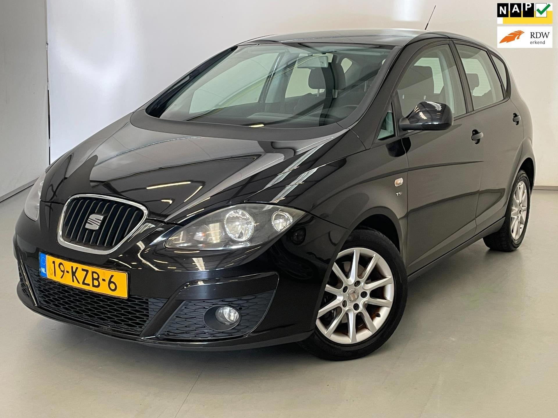 Seat Altea 1.4 TSI Reference / Clima / LM velgen / Meeneempr, Auto's, Voorwielaandrijving, Gebruikt, Zwart, 4 cilinders