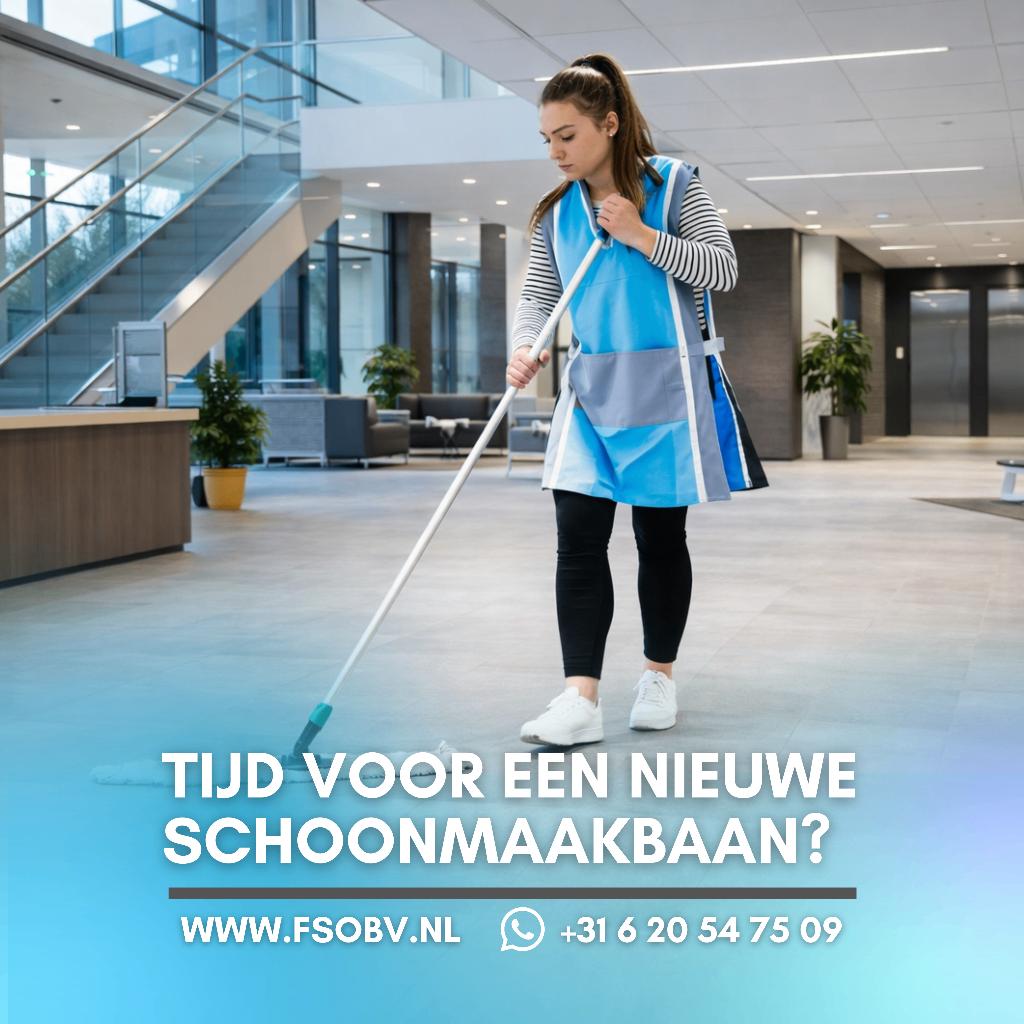Schoonmaakmedewerker voor een school in Zeist!, Vacatures, Vacatures | Schoonmaak en Facilitaire diensten, Overige niveaus, Starter