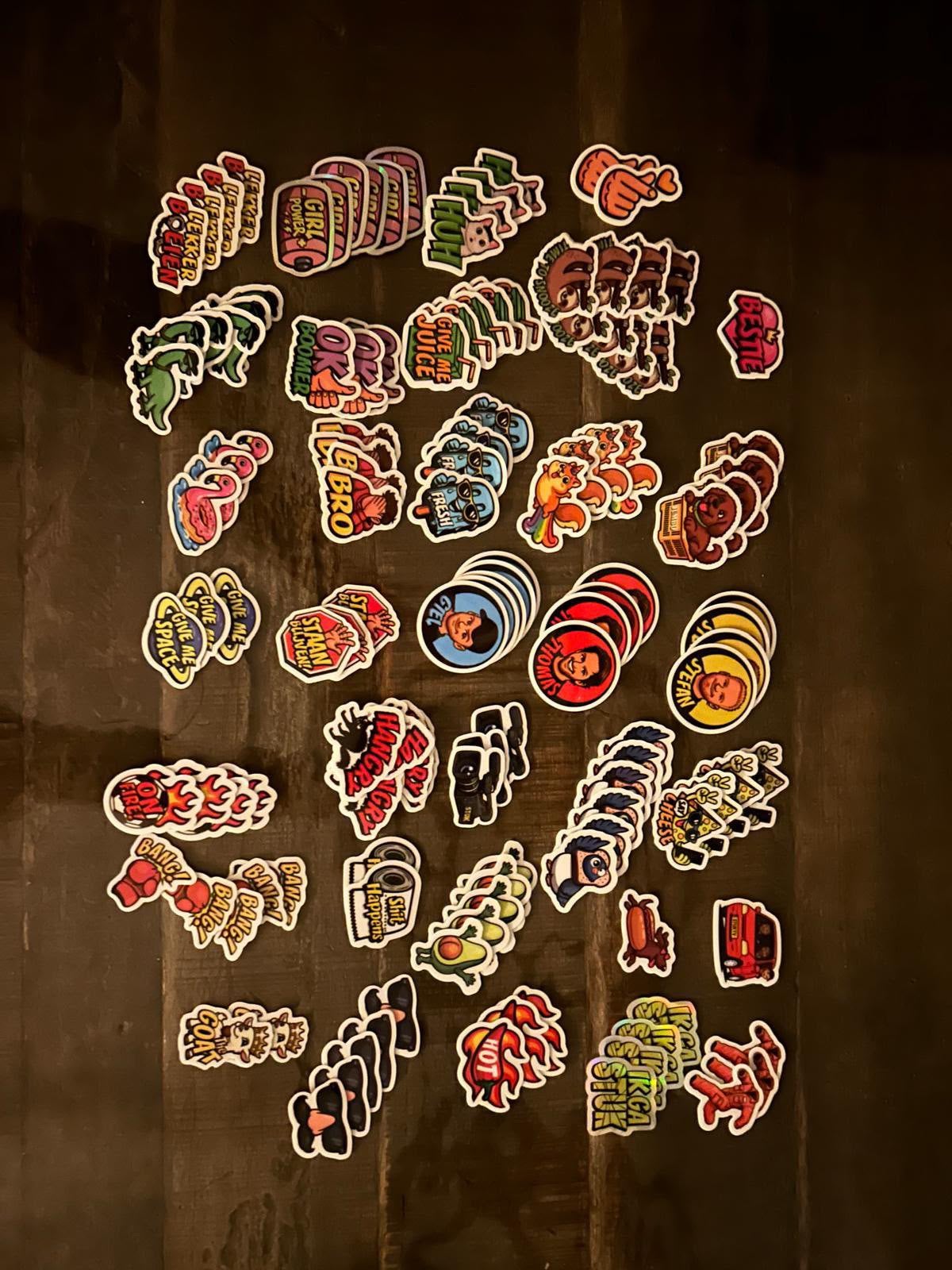 Stickers Jumbo stuk TV, Ophalen of Verzenden, Nieuw, Overige onderwerpen