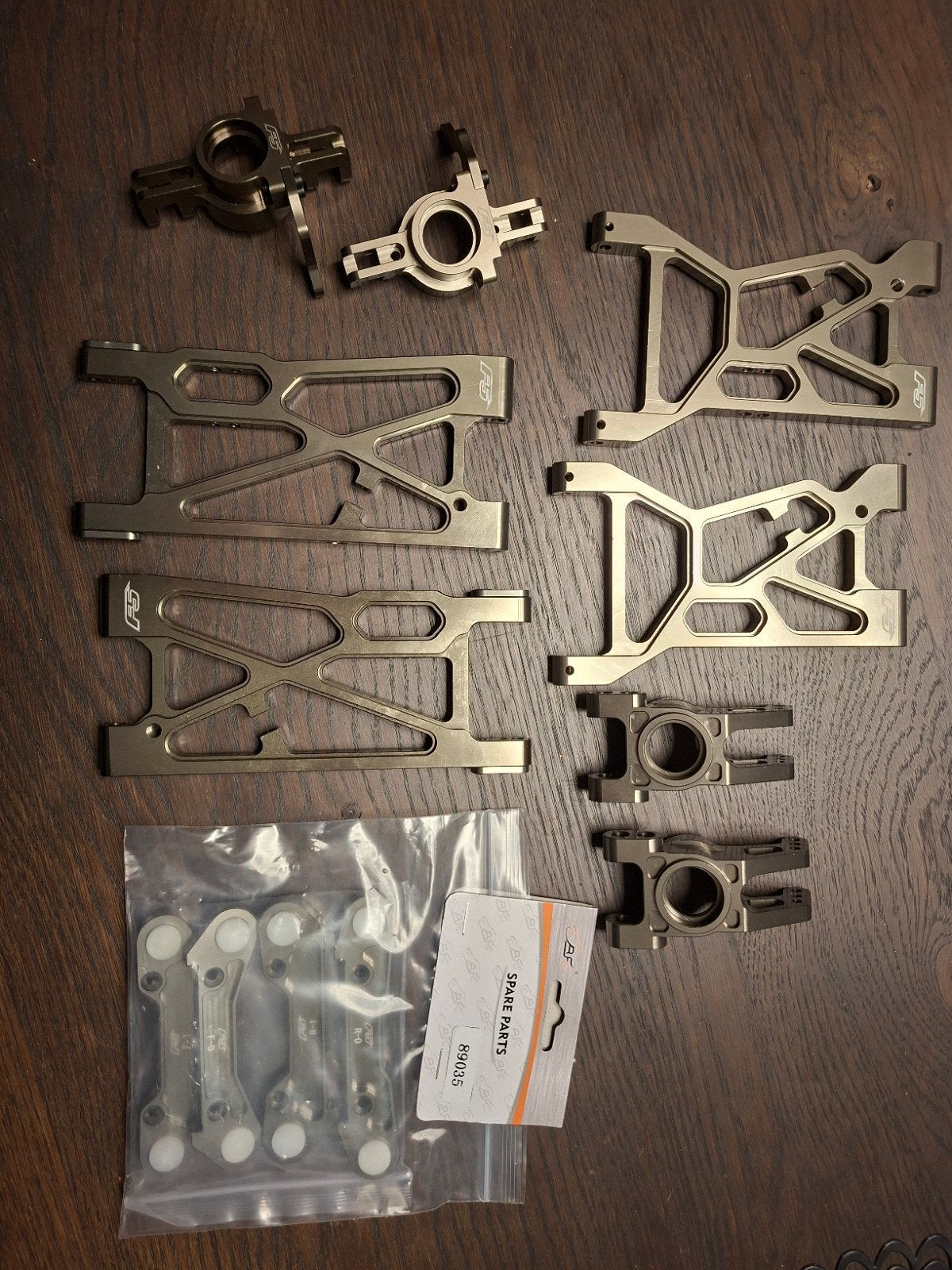 Rovan RF5 Aluminium set / MCD XR5, Verzenden, Overige schalen, Onderdeel