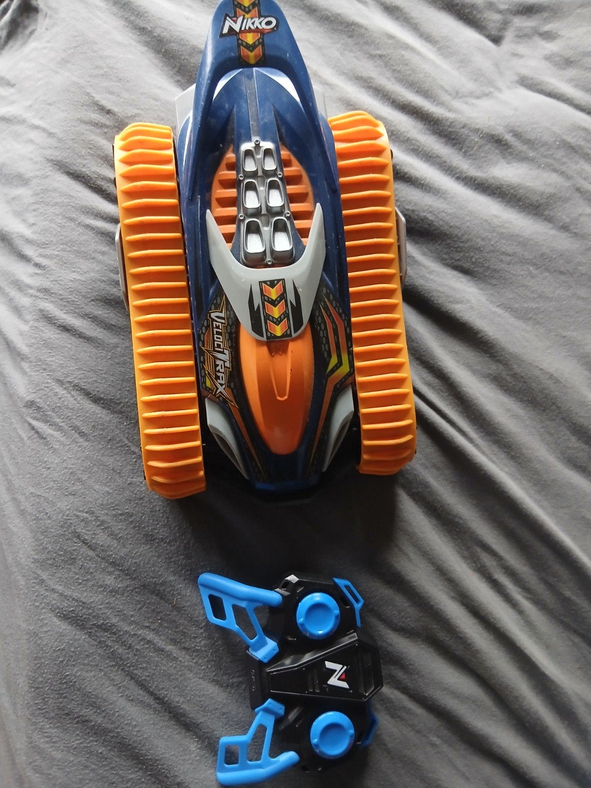 Nikko VelociTrax RC tank - Zonder lader, Elektro, Gebruikt, Auto offroad, Ophalen of Verzenden