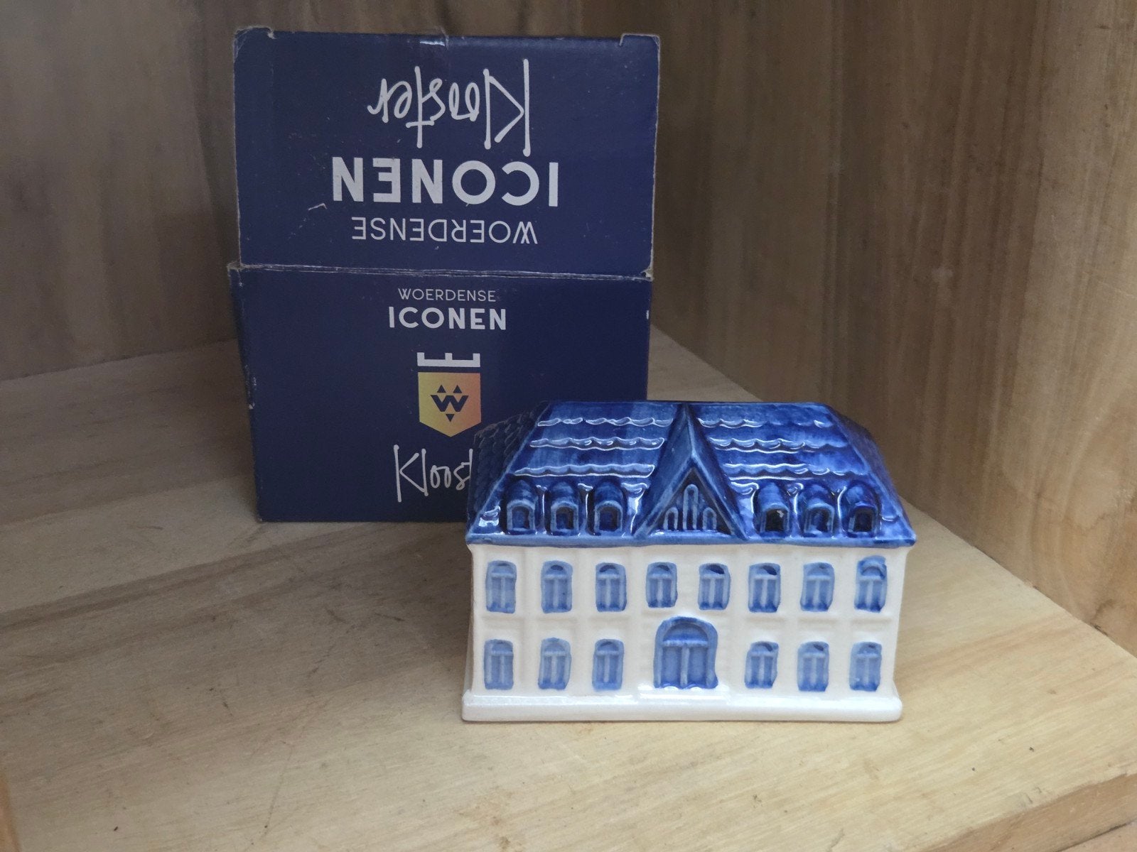 Woerdense Iconen Klooster miniatuur - Delfts Blauw, Ophalen of Verzenden