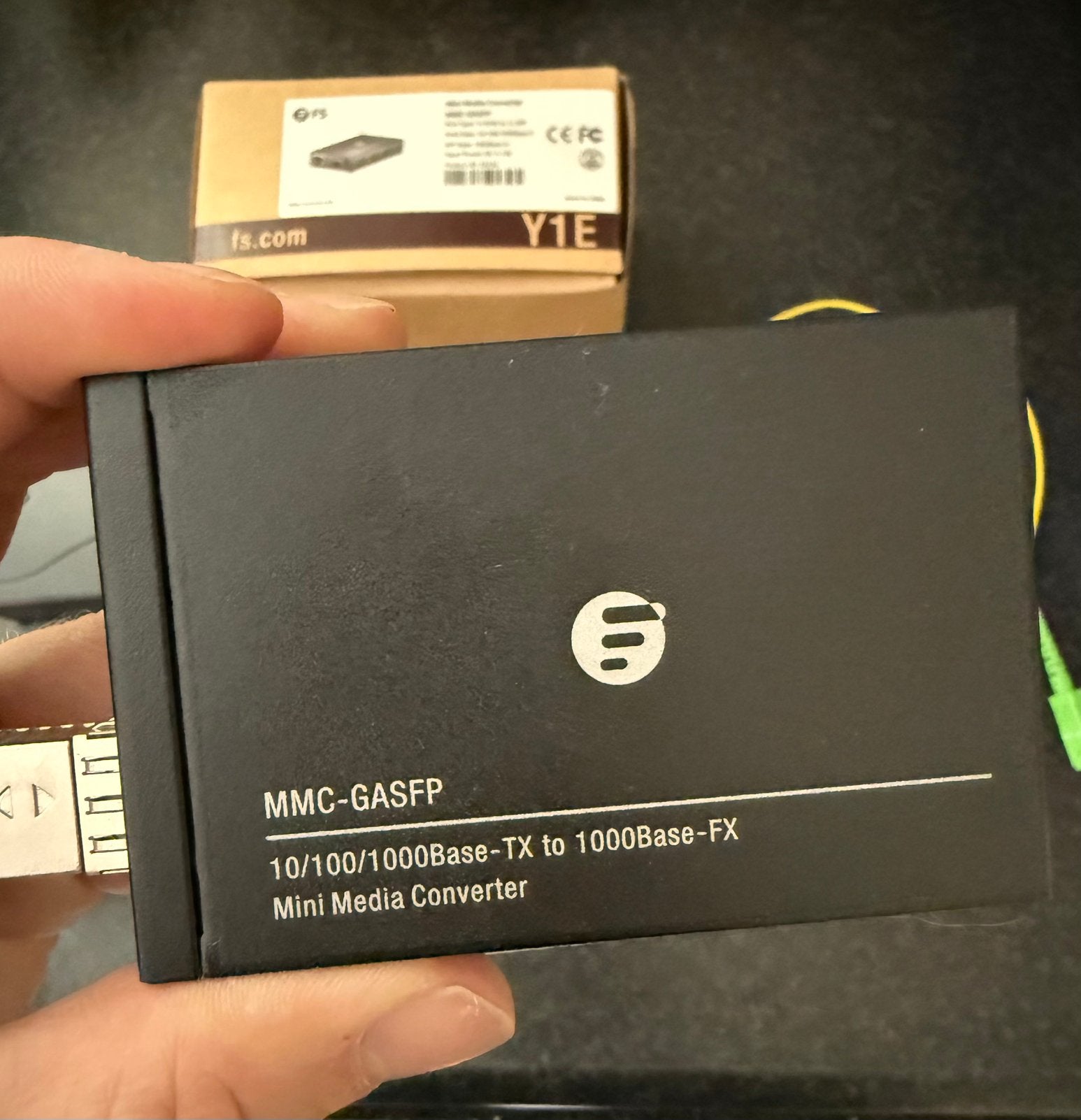 MMC-GASFP Mini Media Converter, Ophalen of Verzenden, Zo goed als nieuw